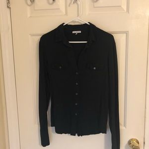 James Perse long sleeve button up shirt
